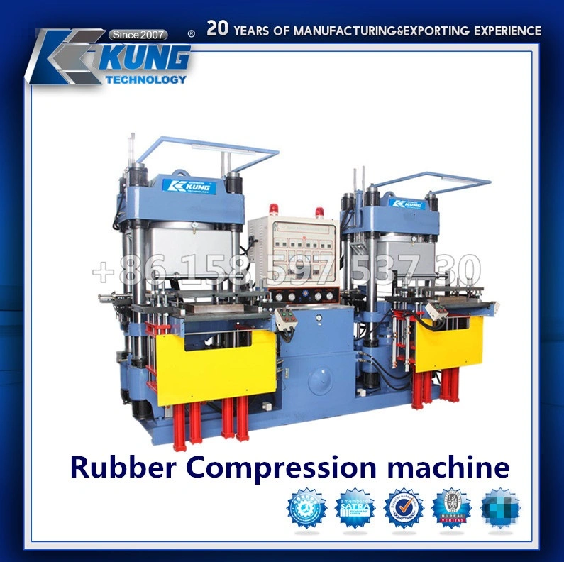 200ton Rubber Vacuum Compression Molding Machine ISO/Ce 560mm*560mm
