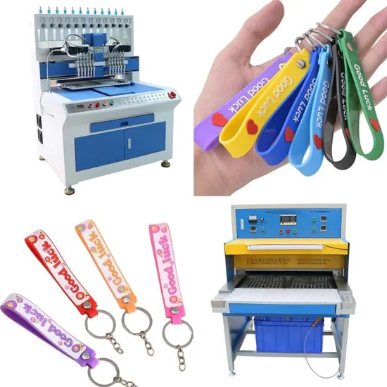 Embossed Logo PVC 3D Soft Rubber Patch Making Machine
