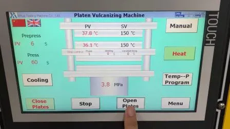 Laboratory Hot-Sale Rubber Plasic Vulcanizing Press Compression Molding Machine for Making Sample